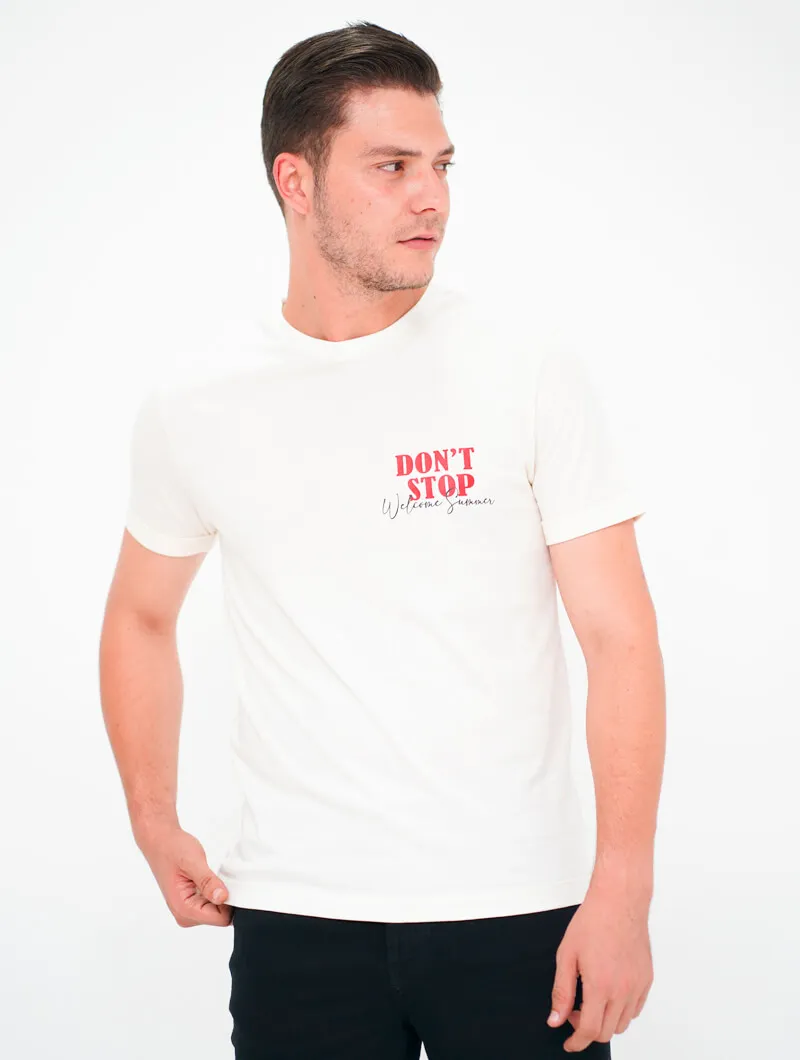 T-shirt Imprimé